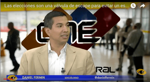 Las elecciones son una válvula de escape para evitar un estallido social&nbsp;(Video)